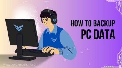 how to backup pc