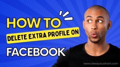 how to delete extra profile on facebook